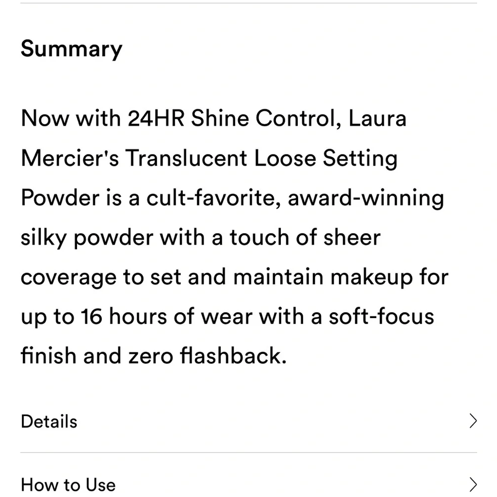 Laura Mercier Loose Setting Powder - Tan